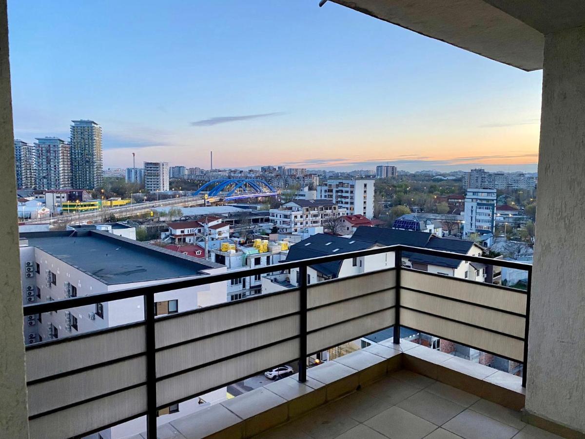 Sky Modern 1 Bedroom Apt W Free Parking Букурещ Екстериор снимка